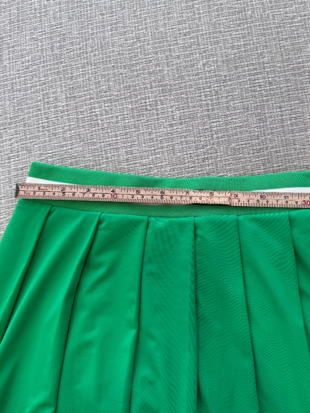 The IVY STOREHOUSE Women’s Apple Green pleated Skort Skirt Size Large - Picture 5 of 9